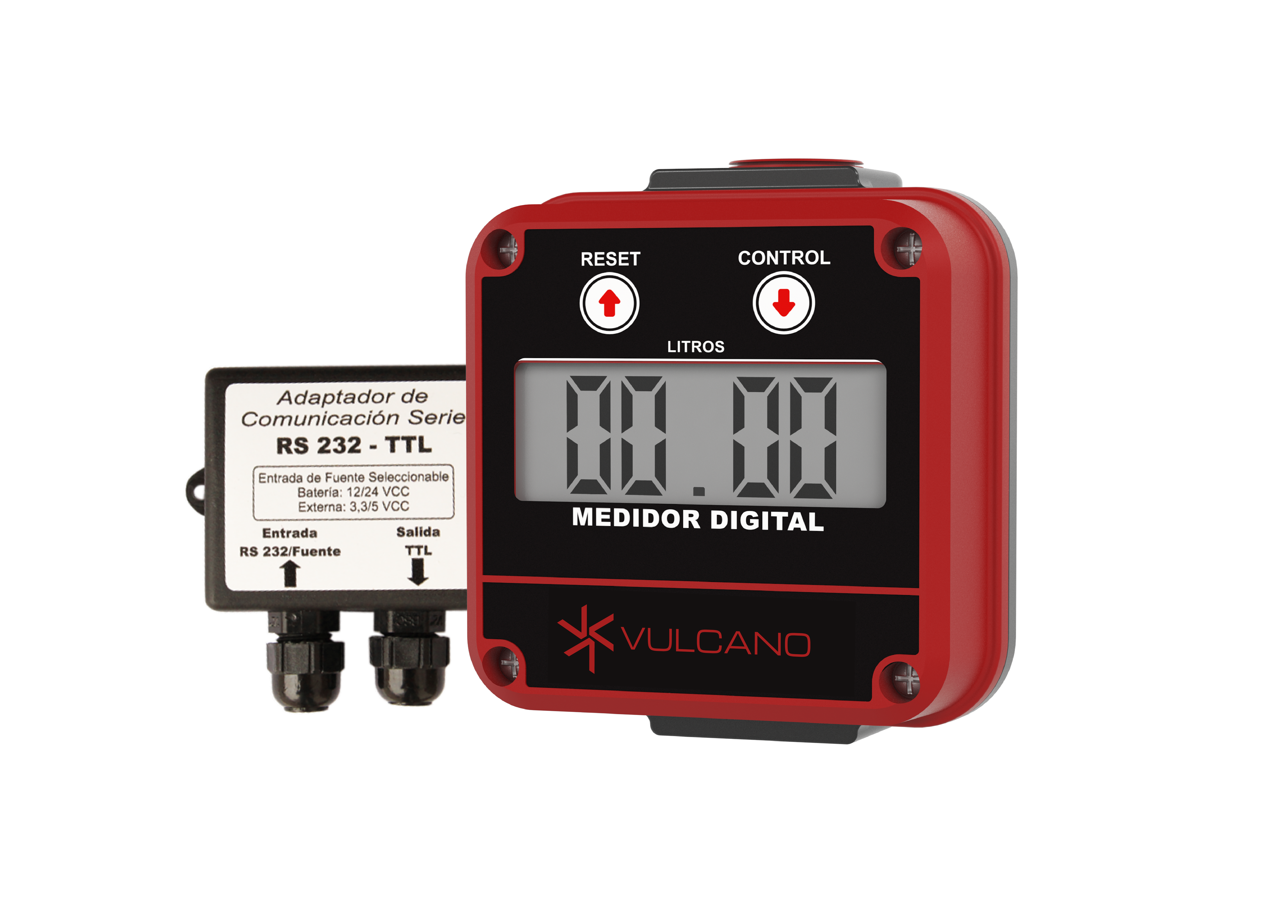 CUENTA LITROS DIGITAL CON SALIDA BASE DE DATOS